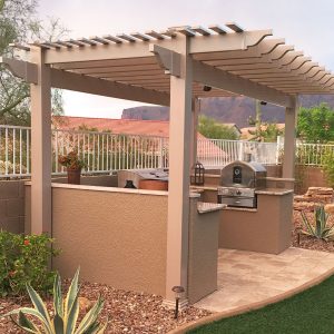 Kleverig neem medicijnen Afstoting Patio Pergolas - Shop Outdoor PVC Pergolas for Your Backyard