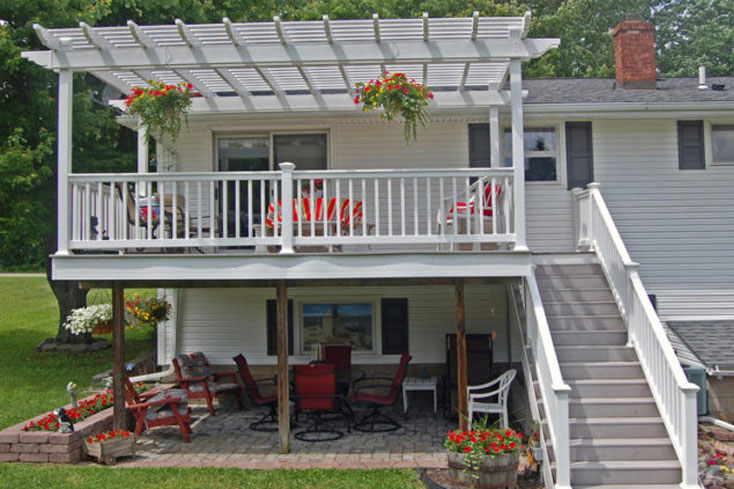 12X16 pergola for small or medium sized deck