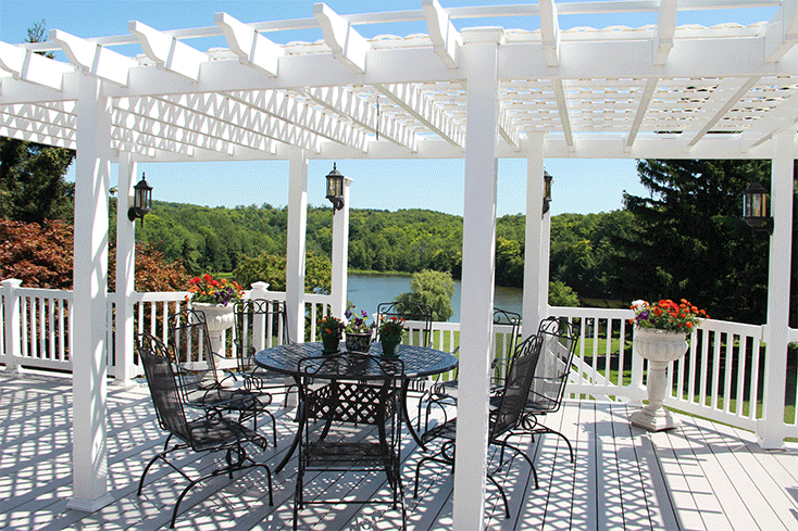 What Should a Vinyl Pergola Cost? Pergola Kit Prices ...