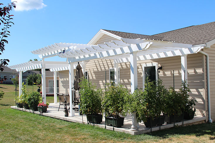 do-it-yourself pergola