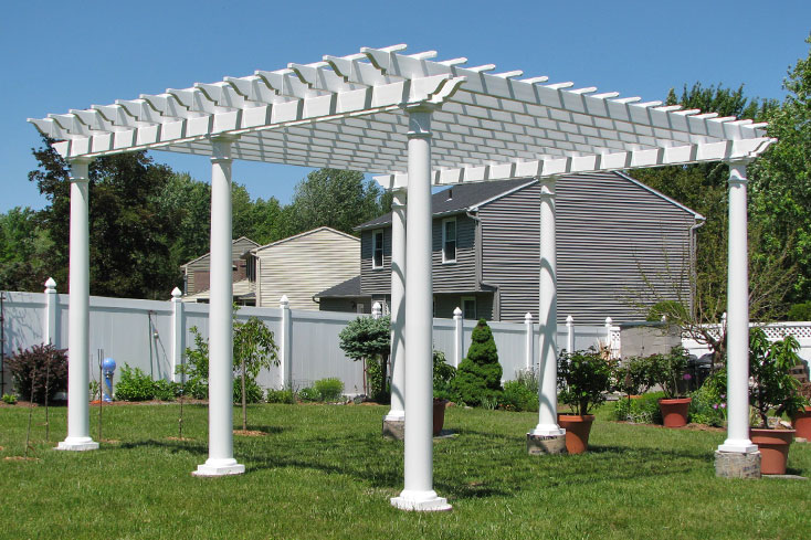 free standing diy pergola kit