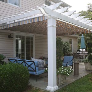 attached pergola kits