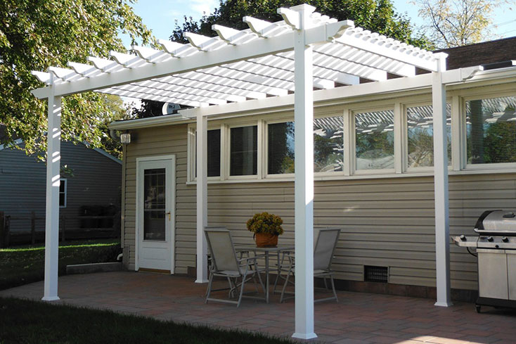 simple pergola kit