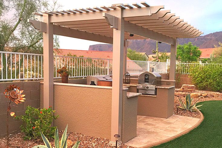 kitchen design for backyard cooking