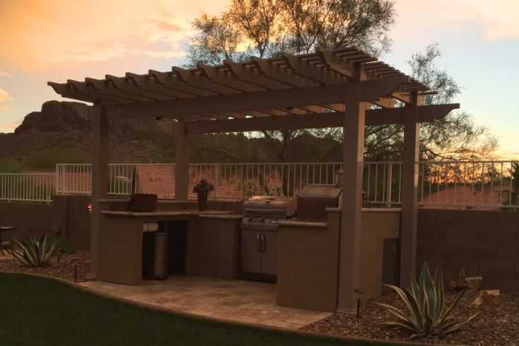 Patio Pergola idea for a modern design 